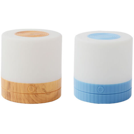 Lampe à induction LED lampe de chevet colorée lampe de camping rechargeable USB veilleuse tactile