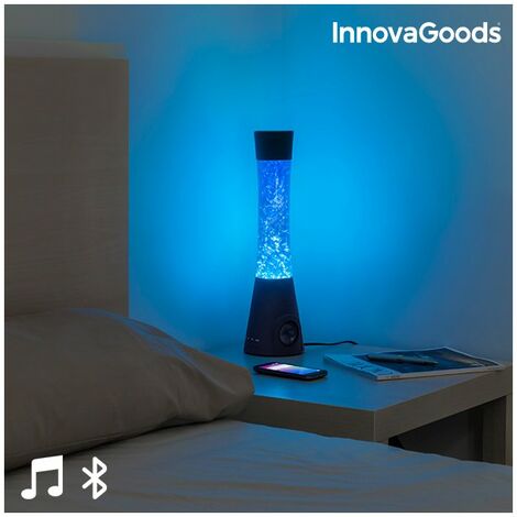 Lampe à Lave avec Haut-Parleur Bluetooth et Microphone Flow Lamp InnovaGoods 30W