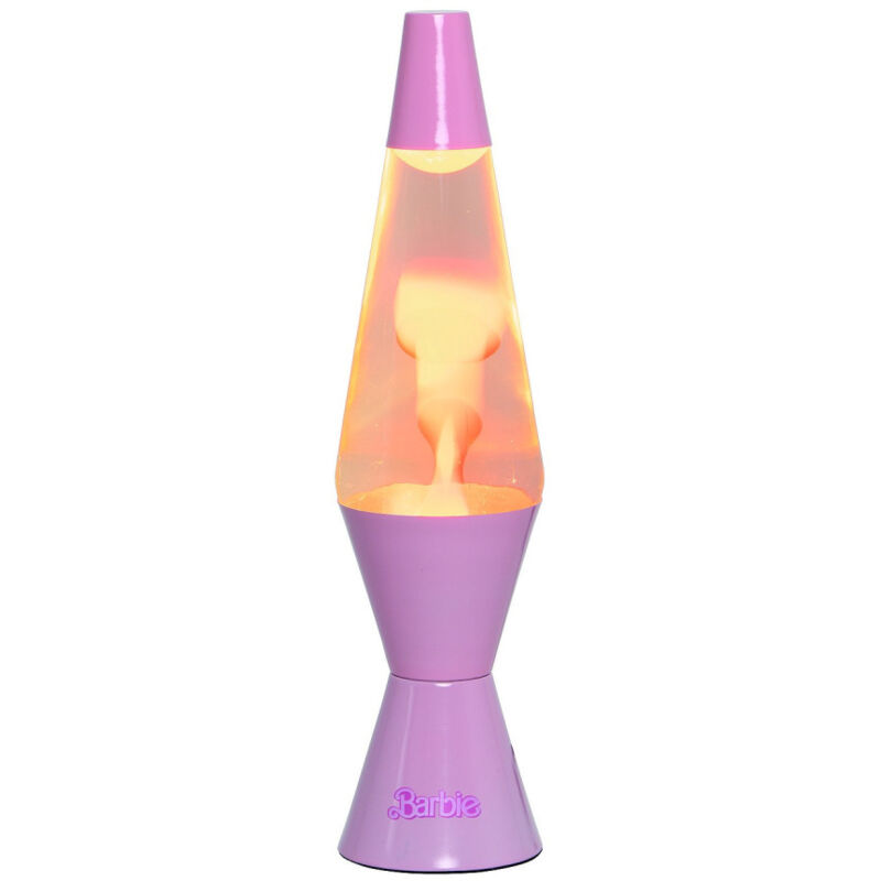 Lampe à Lave - Barbie - 9X9X36CM