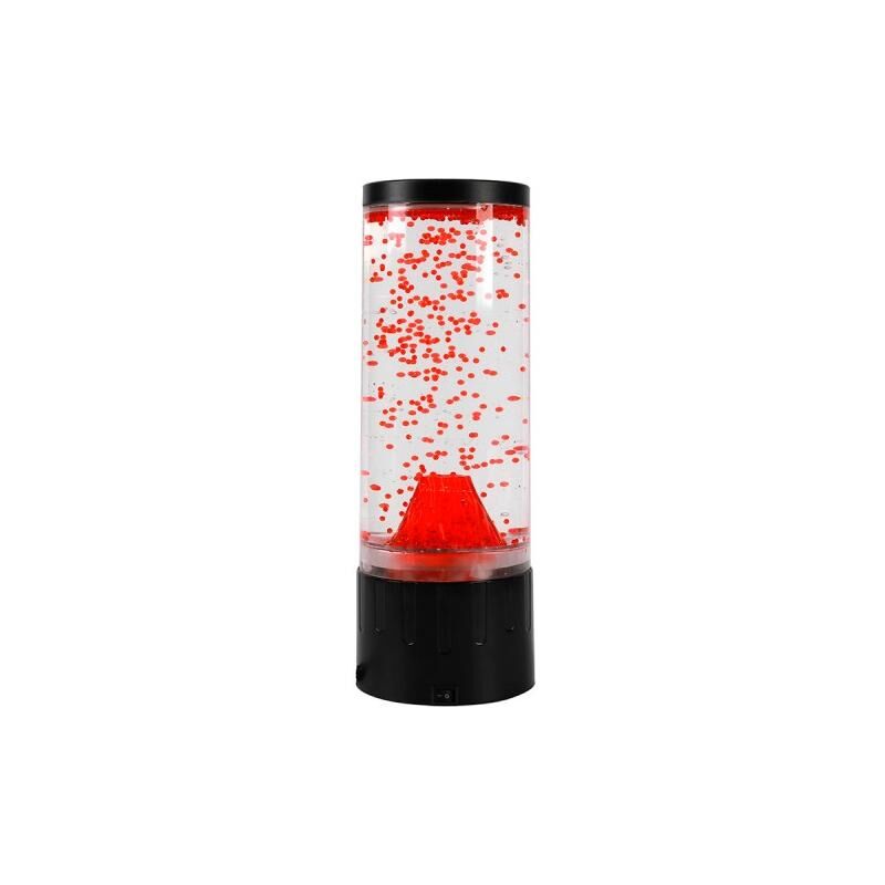 I-TOTAL Lampe de Lava iTotal Ronde 10.5 x 30 cm Rouge