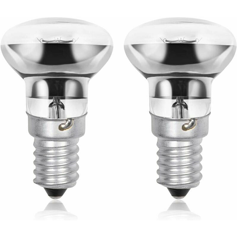 Trimec - Lampe à lave R39 E14 40 w, petite vis Edison ses Spot réflecteur ampoules à lave, blanc chaud 2800 k à économie d'énergie R39 ampoules à