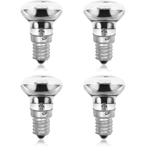 Lampe à lave réflecteur 30 W E14 R39, culot E14 dimmable, lampe chauffante R39, lot de 4, AC 220-240 V