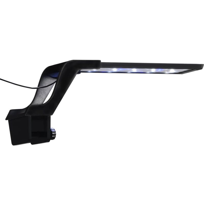 Vidaxl - Lampe à led d'aquarium avec pince 25-45 cm Bleu et blanc