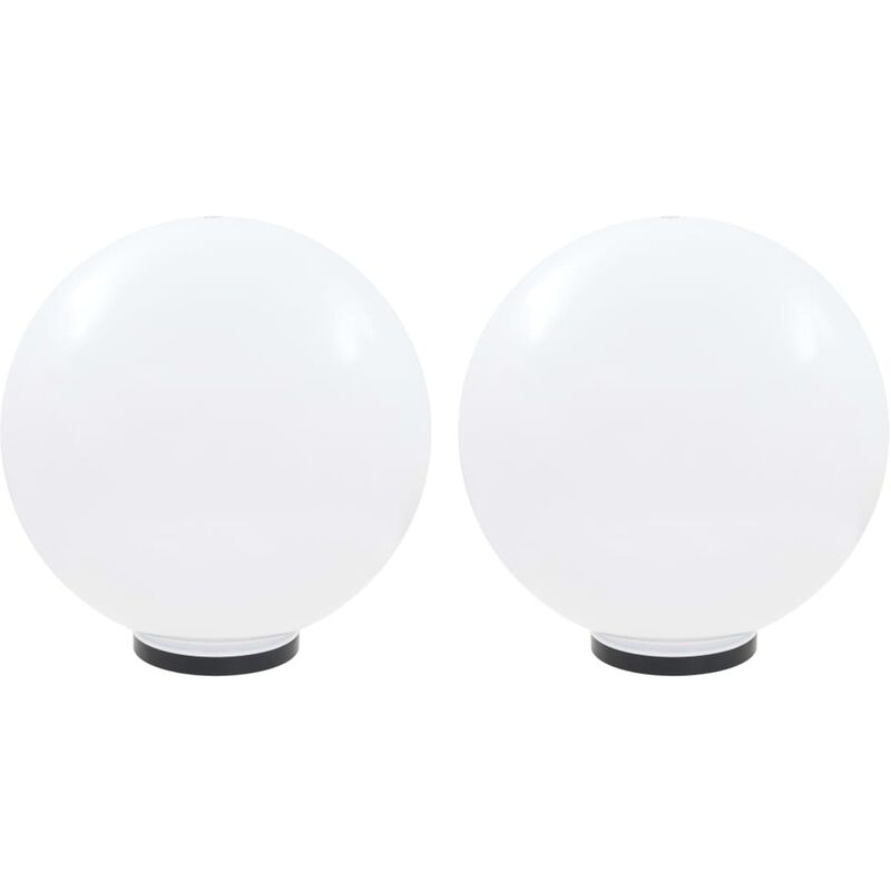 Vidaxl - Lampe led sphérique blanche de 50 cm dans Puma blanc divers modèles des modèles : 2 pcs