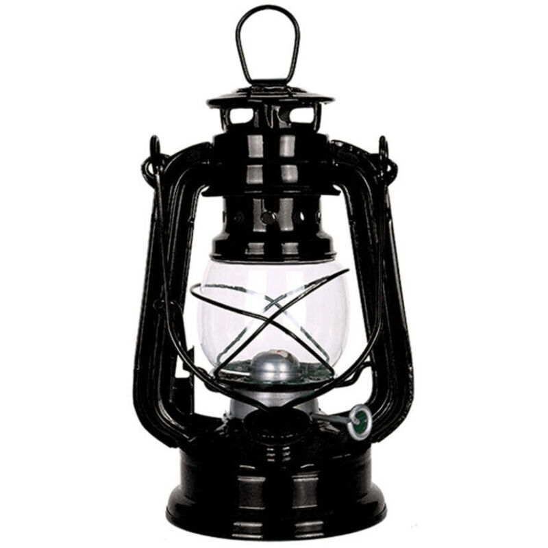 Lampe à pétrole, lampe d'ambiance de camping portable pour tente extérieure, lampe décorative en fer, adaptée à une utilisation intérieure ou