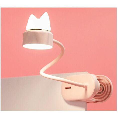 Lampe à pince Lampe de bureau LED Dimmable USB Yeux en métal flexiblessalon  Chambre