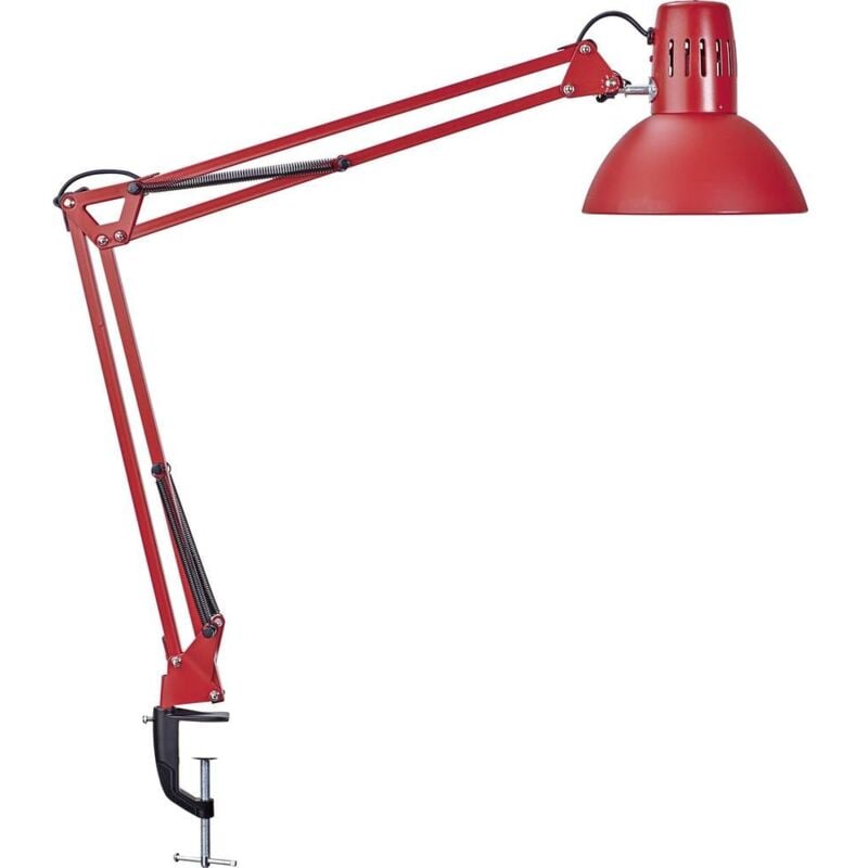 Maul MAULstudy 8230525 Spot à pince E27 rouge