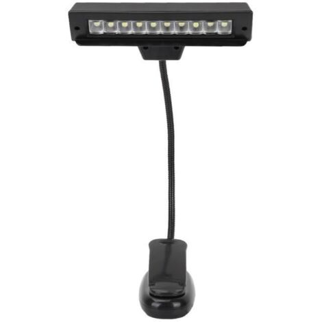 Lampe à pince - SONEW - LED - Rechargeable USB - Angle réglable - Haute luminosité