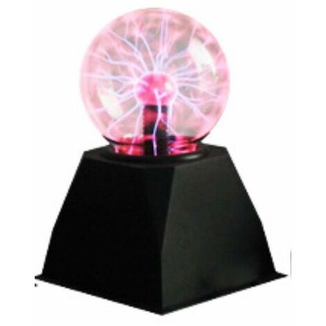 Lampe à plasma boule de 4 pouces base auto - fabriquée lampe magique à plasma boule et lampe à atmosphère lumineuse spéciale