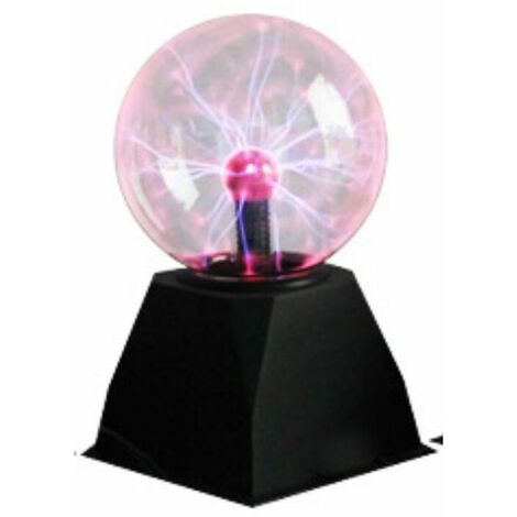 Lampe à plasma boule de 5 pouces base auto - fabriquée lampe magique à plasma boule et lampe à atmosphère lumineuse spéciale