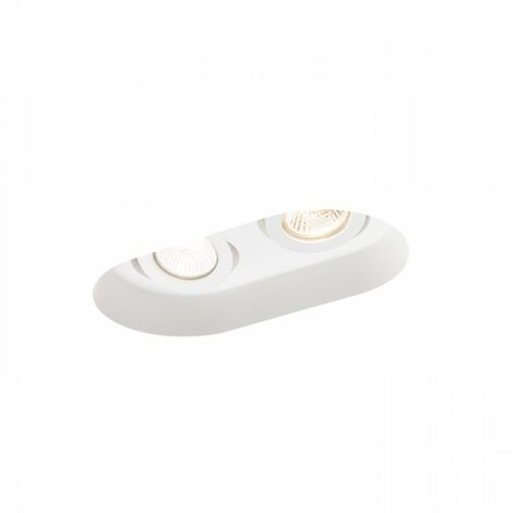 Lampe à plâtre inclinable DINGO GU10 II 230V GU10 2x35W