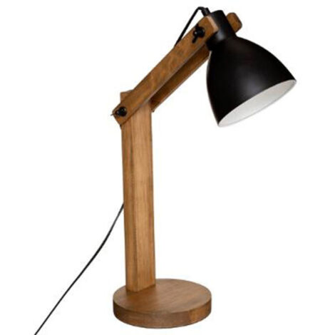 Lampe à Poser Arc Design "Cuba" 56cm Noir
