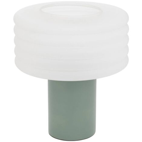 Lampe à poser Asti vert tilleul H36cm - Atmosphera créateur d'intérieur