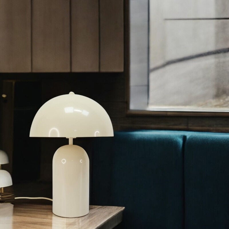 Lampe à poser Atomic métal crème