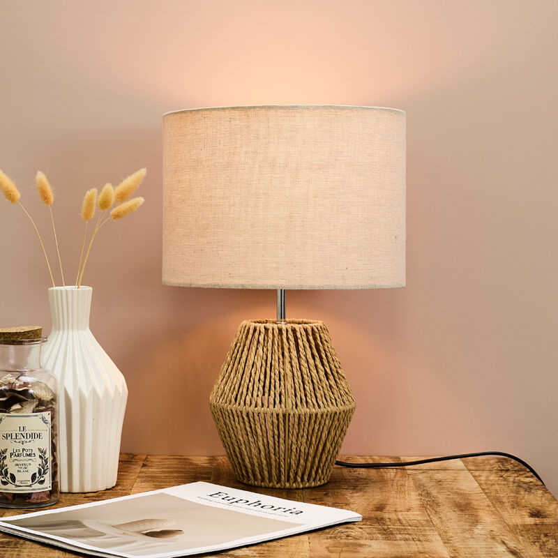 Lampe Abatjour Lin H35cm