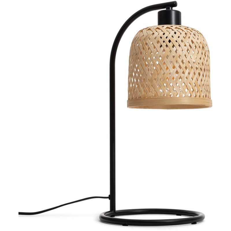 Efectoled - Lampe à Poser Bambou Adola Naturel Efectoled - Lampe à Poser Bambou Adola Naturel