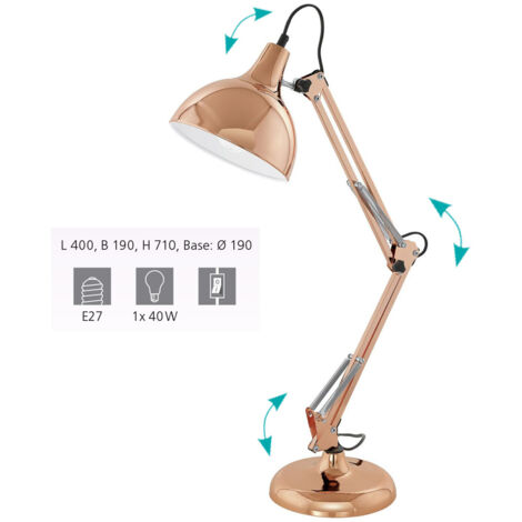 Lampe à poser Borgillio - Cuivre