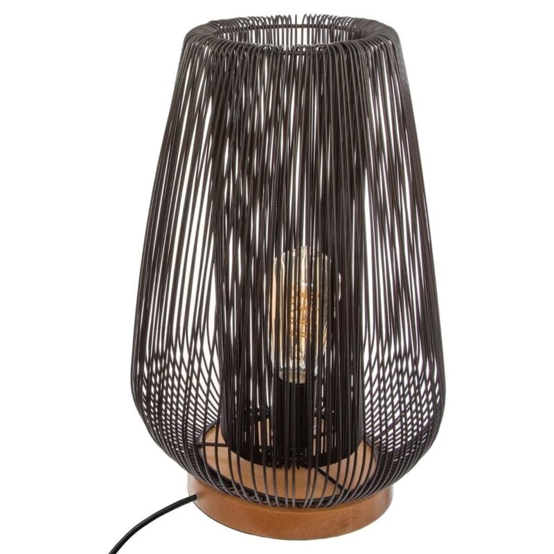 Lampe À Poser Noda H40 Noire Atmosphera