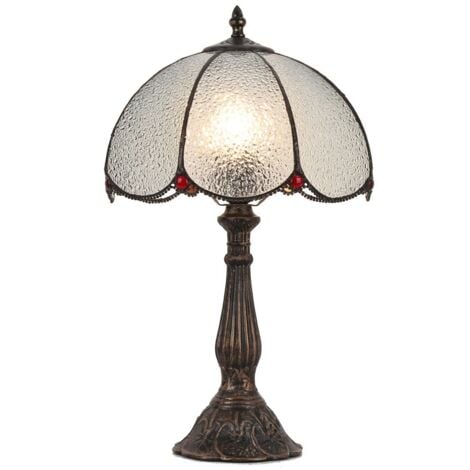 BARCELONA LED Lampe à poser "Candice" inspiration "Tiffany" - Ø 30cm