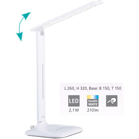 Lampe à poser Caupo - Blanc