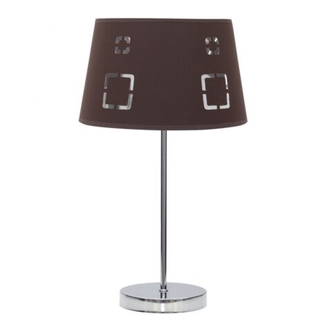 Lampe à poser Celaya 1xe14 Brown de FABRILAMP.