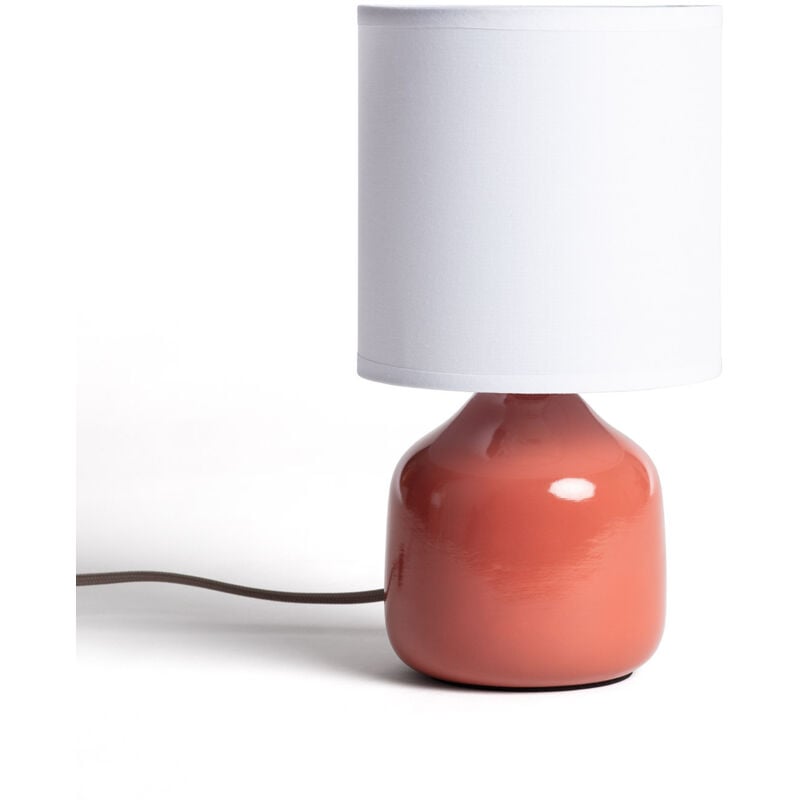 Efectoled - Lampe à Poser Céramique Maya Terre cuite