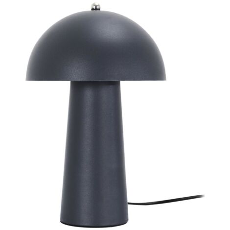 Lampe à poser champignon gris
