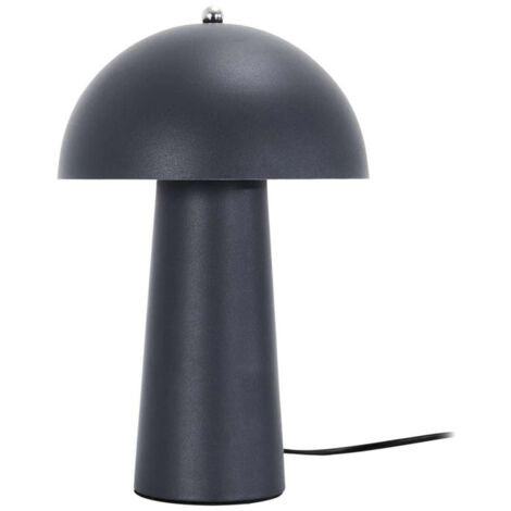Lampe à Poser Champignon "Vickie" 32cm Gris Perle