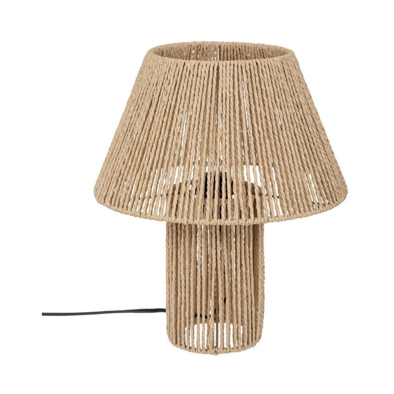Lampe à Poser Corde 'Adria' 38cm Beige