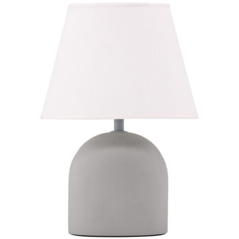 Lampe à Poser Déco "Styrso" 37cm Gris
