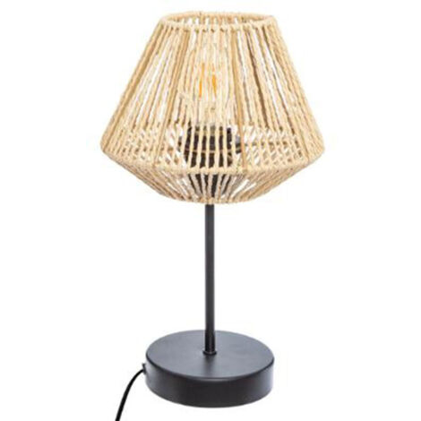 Lampe à Poser Design "Jily" 34cm Naturel