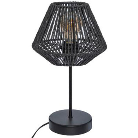 Lampe à Poser Design "Jily" 34cm Noir
