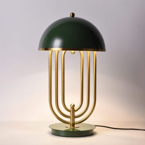 Lampe à poser design "Lindsay" - Vert militaire