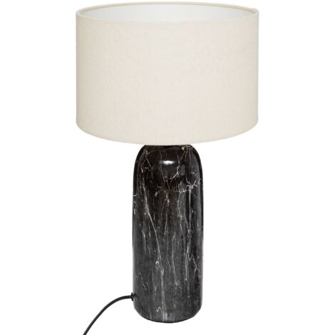 Lampe Cyld Mapu Noir et Blanc H 48 - Atmosphera créateur d'intérieur