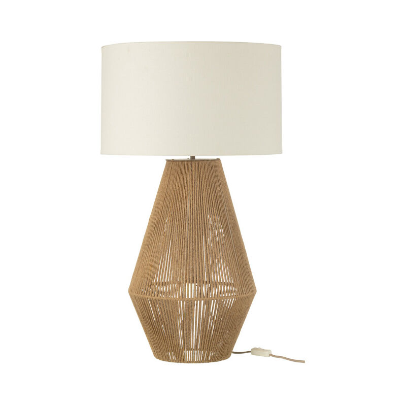 Lampe à Poser Design "Striing" 78cm Naturel Lampe à Poser Design "Striing" 78cm Naturel