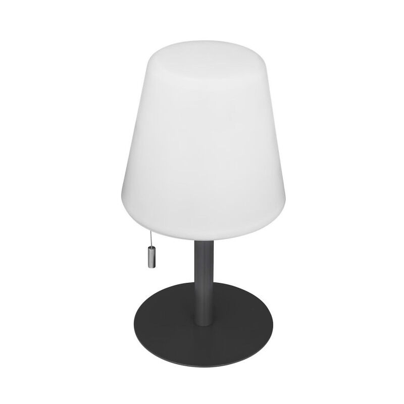 Lampe à Poser d'Extérieur 'Zack' 30cm Gris Graphite
