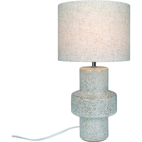Lampe à poser DUGAN  Céramique Beige, H.47  IP20  E14 /Nordlux  Intérieur