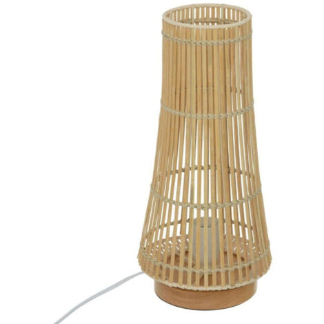 Lampe à Poser en Bambou "Mahé" 38cm Naturel