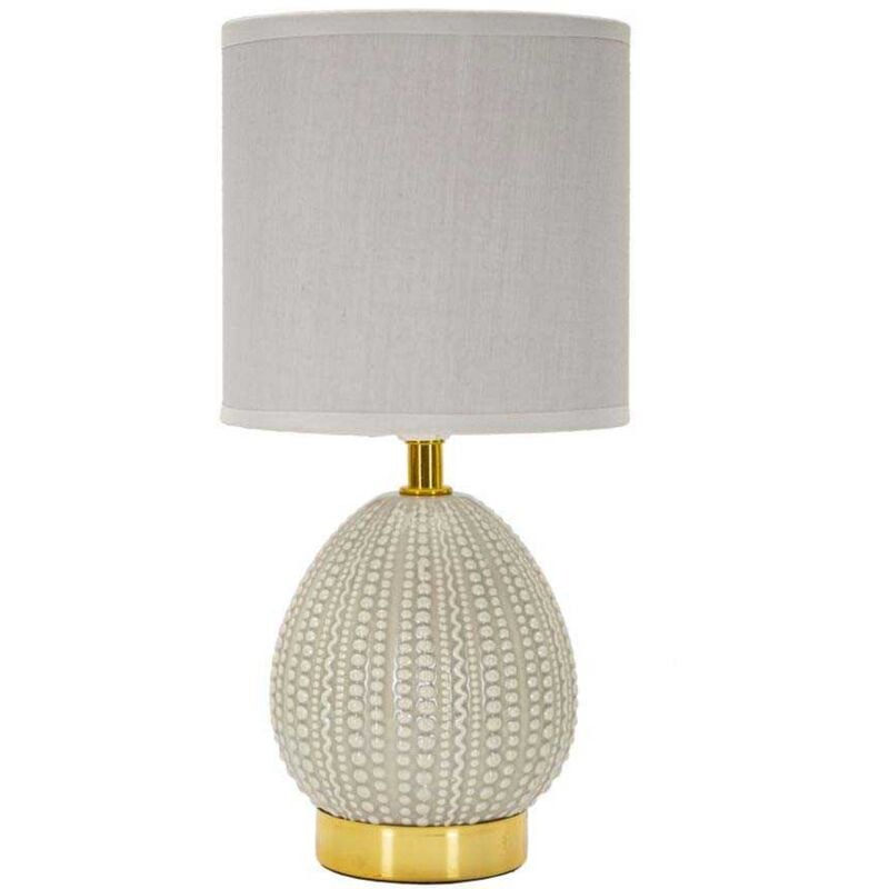 Mitepek - Lampe à poser en céramique et métal Flavi 15 x 30.5 cm