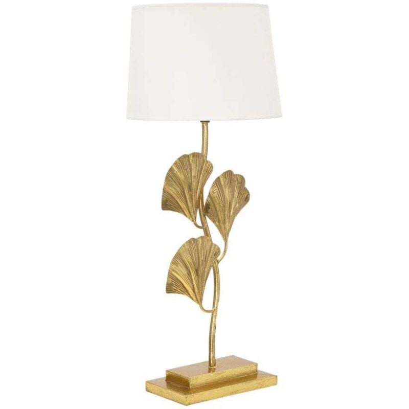 Mauroferretti - Lampe à poser en métal doré Glamy 33 x 81 cm