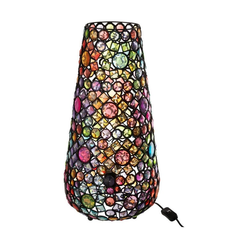 Lampe à Poser en Métal 'Festive' 55cm Multicolore