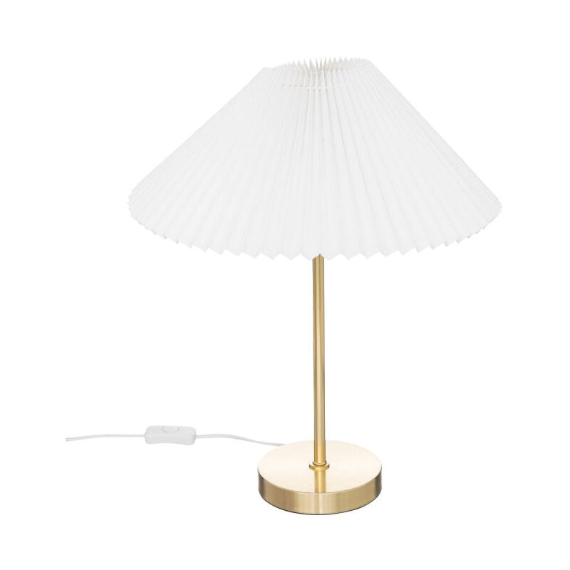Atmosphera - Lampe à Poser en Métal 'Jiling' 47cm Blanc
