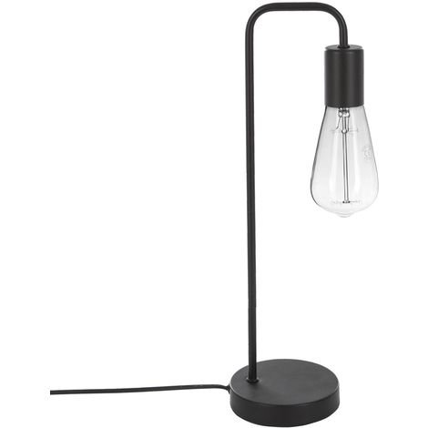 Lampe en métal - E27 - 40 W - H. 45 cm - Cuivre