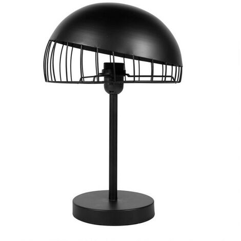 Lampe à poser en métal noir Colisée Ostaria