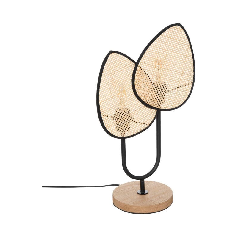 Lampe à Poser en Métal 'Olme' 44cm Beige