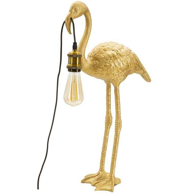Mauroferretti - Lampe à poser en polyrésine Flamingo Modèle 1
