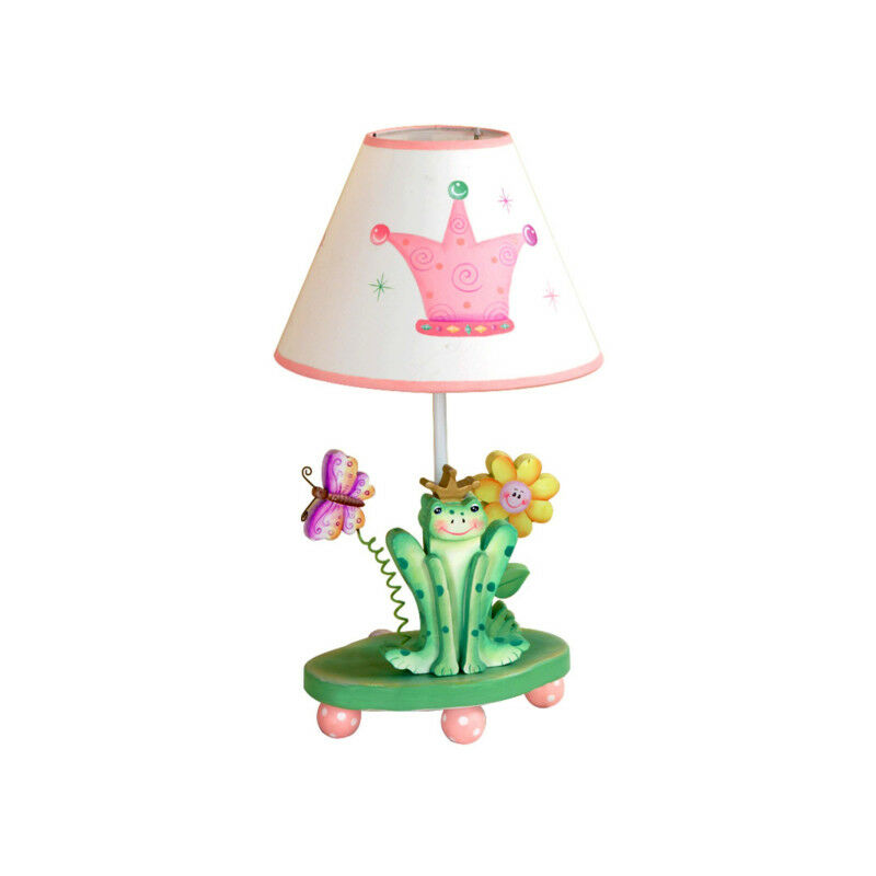 Teamson Kids - Lampe à poser enfant chevet bureau chambre bébé fille Fantasy Fields W-7506AE