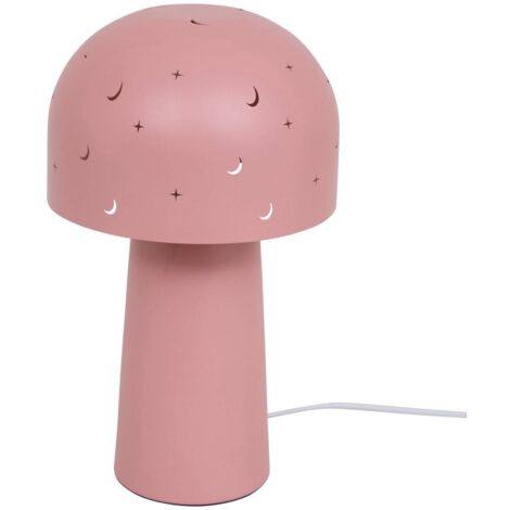 Lampe à poser enfant secteur Starry rose H27cm - Atmosphera créateur d'intérieur