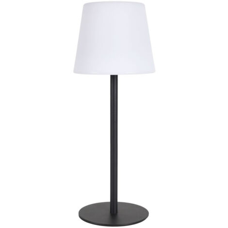Lampe à Poser Extérieur "Rechargeable" 40cm Noir