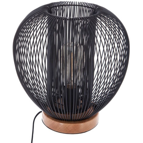 Lampe à Poser "Filament" 27cm Noir